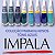 Kit Impala Seleção De Esmaltes Em Tons De Azul Para Manicure 8 Unidades - Imagem 2