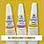 Kit Esmaltes Impala Branco Sonho Top Pop Francesinha 3 Unidades - Imagem 2