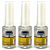 Ideal Base P/ Unhas Extra Brilho Argan 9ml Secagem Rápida (Kit c/3 Unidades) - Imagem 1