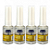 Ideal Base P/ Unhas Extra Brilho Argan 9ml Secagem Rápida Kit c/ 4 Unidades - Imagem 1