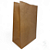 250 Sacos Kraft Delivery Médio Fast Food Entregas 24x30x14 - Imagem 2