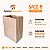 Kit 500 Sacos Kraft 24x30x14cm para Delivery - Imagem 2