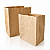 Kit 100 Sacos Kraft 30x31x19cm para Delivery - Imagem 1