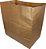 Kit com 100 Sacos de Papel Kraft 30x31x19 cm - Delivery de Lanches e Refeições, Ideais para Restaurantes e Lanchonetes - Imagem 5