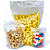 Kit 100 Sacos Stand Up Pouch Transparente Zíper 500 ml (14x19 cm) - Ideal para Alimentos - Imagem 1