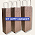 15 Sacolas Kraft Para Garrafas De Vinhos Bebidas 14x39x9 - Imagem 3