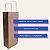 15 Sacolas Kraft Para Garrafas De Vinhos Bebidas 14x39x9 - Imagem 5