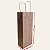 25 Sacolas Kraft Para Garrafas De Vinhos Bebidas 14x39x9 - Imagem 3