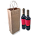 50 Sacolas Kraft Para Garrafas De Vinhos Bebidas 14x39x9 - Imagem 1