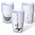 Copos De Papel Branco 100ml Térmico P/ Café Decorado - Kit c/ 150 Unidades - Imagem 1