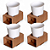Suporte Porta Copo De Papelao Para 1 Copo - Kit c/ 300 Unid Delivery de Bebidas - Imagem 4