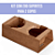 Suporte Porta Copos De Papelao Para 2 Copos Delivery - Kit c/ 200 Unid - Imagem 2