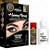 Henna Niraj Designer Sobrancelhas Castanho Escuro para Pele e Pelos - Kit Completo de 4g + 20ml para Definição e Fixação - Imagem 1