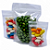 Kit 100 Sacos Stand Up Pouch Transparente Zíper 350 ml (12x19 cm) - Ideal para Alimentos - Imagem 3