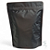 Kit 50 Embalagens Sacos Stand Up Pouch Preto Fosco com Fecho Zip 17x23 - Proteção Eficiente - Imagem 1
