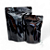 Kit 50 Embalagens Sacos Stand Up Pouch Preto Metalizado Brilhante com Fecho Zíper 29 x41- 6500ml - Funcional e Moder - Imagem 5