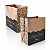 Kit 300 Sacos Kraft 30x31x19cm para Delivery - Happy Food - Imagem 1
