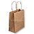 Kit com 200 Sacolas Kraft Pequenas Mini 15x17x7 para Delivery e Lojas - Imagem 1