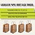 Kit com 50 Sacolas Kraft Pequenas Mini 15x17x7 para Delivery e Lojas - Imagem 5
