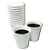 50 Copos de Papel Branco Térmicos 60ml: Solução Ecológica, Biodegradável e Prática para Bebidas - Imagem 3