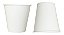 600 Copos De Papel Para Chá Café 100 Ml Branco Biodegradável - Imagem 2