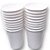 Copos de Papel Branco Descartável 200 ml Biodegradável Ecológicos - Kit c/ 50 unid - Para Bebidas Quentes ou Geladas - Imagem 2