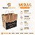 Kit 250 Sacolas Kraft com Alça Torcida 30x31x19cm para Delivery - Happy Food - Imagem 2