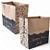 Kit com 250 Sacos de Papel Kraft 30x31x19 cm Happy Food - Delivery de Lanches e Refeições, Ideais para Restaurantes - Imagem 1