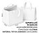 Kit 50x Sacola Delivery Térmica Retornável Impermeável Para Alimento Quentes ou Frios - Imagem 2