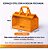 Kit 5x Sacola Delivery Térmica Impermeável Com Velcro M - Imagem 4