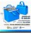 Kit 5x Sacola Delivery Térmica Impermeável Com Velcro M - Imagem 15