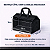 Kit 25x Sacola Delivery Térmica Impermeável Com Velcro M - Imagem 3