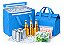 Kit 50 Sacolas Térmicas Delivery 15,5L 29x28x19cm com Velcro - Imagem 7