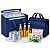 Kit 50 Sacolas Térmicas Delivery 15,5L 29x28x19cm com Velcro - Imagem 9