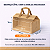 Kit 50 Sacolas Térmicas Delivery 15,5L 29x28x19cm com Velcro - Imagem 4