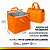 Kit 50x Sacola Delivery Térmica Impermeável Com Velcro P - Imagem 3