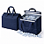 Kit 50 Sacola Térmica 12 Litros (27x26x17cm) Delivery Impermeável C/ Velcro Embalagens Térmicas Para Alimentos - Imagem 8