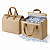 Kit 50 Sacola Térmica 12 Litros (27x26x17cm) Delivery Impermeável C/ Velcro Embalagens Térmicas Para Alimentos - Imagem 11