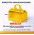 Kit 5x Sacola Delivery Térmica Impermeável Com Velcro P - Imagem 8
