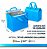 Kit 5x Sacola Delivery Térmica Impermeável Com Velcro P - Imagem 13