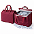 Kit 5 Sacola Térmica 12 Litros (27x26x17cm) Delivery Impermeável C/ Velcro Embalagem Quentes e Gelados - Imagem 9