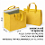 Kit 10 Sacola Térmica Média 15,5L (29x28x19cm) Delivery Impermeável C/ Fita Abre e Fecha Embalagens Delivery - Imagem 2