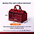 Kit 30 Sacola Térmica Média 15,5L (29x28x19cm) Delivery Impermeável Fita Abre e Fecha Embalagem Premium Delivery - Imagem 3