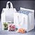 Kit 10 Sacola Térmica Pequena 10 Litros (22x30x15cm) Delivery Impermeável Fita Abre e Fecha Embalagens Térmicas Para Ali - Imagem 1