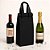 Kit 10 Sacola Térmica para Vinho Premium (35x12x10cm) Impermeável com Velcro Reutilizável Cooler Bebidas - Imagem 7