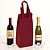 Kit 10 Sacola Térmica para Vinho Premium (35x12x10cm) Impermeável com Velcro Reutilizável Cooler Bebidas - Imagem 1