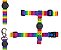 Kit H Meumiau Estampado C/ Guia - Imagem 3