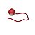 Bolinha Giratória com Corda Vermelho - Imagem 1