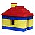 Kit Brick-Size Big Plastic Home Big 348 Pçs - Imagem 1