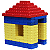 Kit Brick-Size Big Plastic Home Little 155 Pçs - Imagem 1
